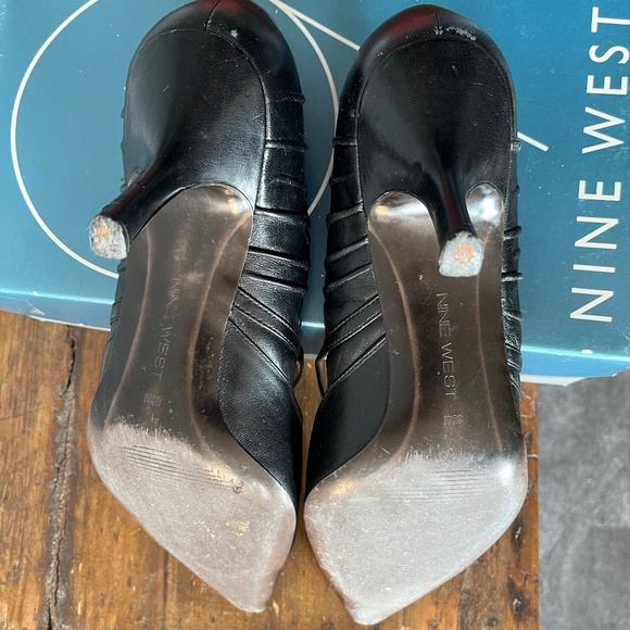 Nine West 8.5M vintage Mary-Jane leather heels, Y2K. - Picture 12 of 16